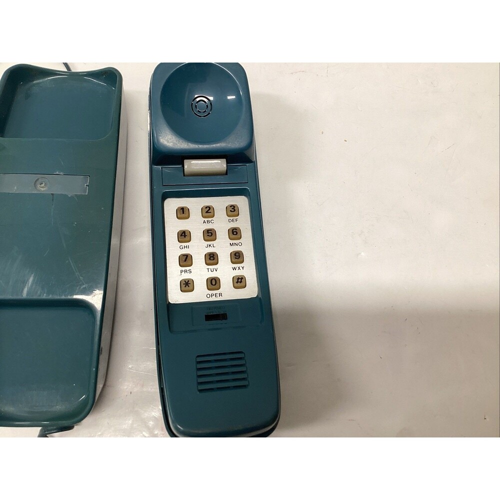 AT&T technologies inc. telephone trimline teal - Picture 5 of 9